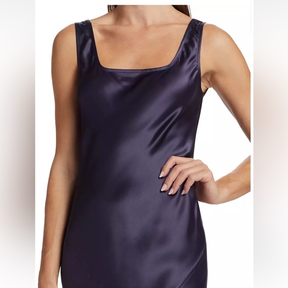 SIR The Label Esme Silk Bias Maxi Dress - Picture 3 of 6